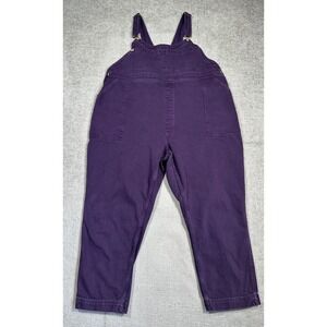 Big Bud Press Overalls 2XL Purple Artist Tog Bib Workwear Heavyweight